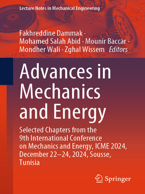 cover image of Advances in Mechanics and Energy